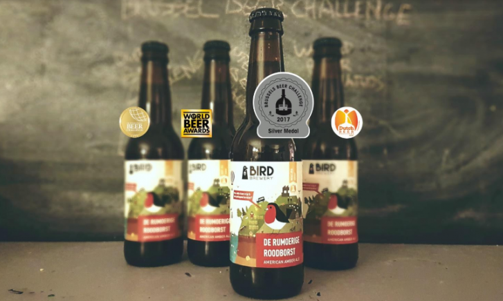 Rumoerige Roodborst wint ook bij Brussels Beer Challenge
